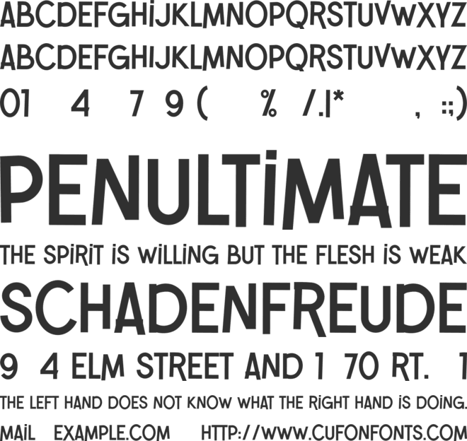 Normies font preview