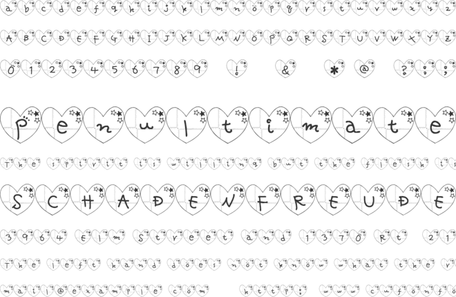 ha-Font font preview