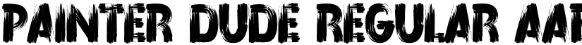 Painter Dude Regular font