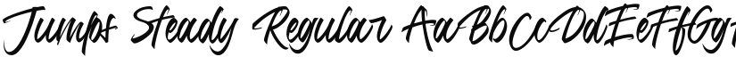 Jumps Steady font download
