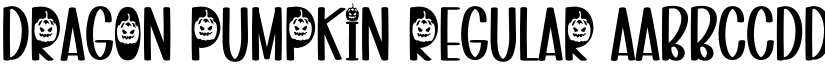 Dragon Pumpkin Regular font