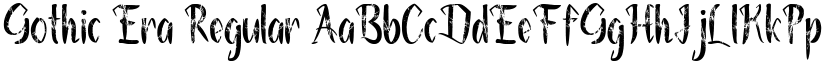 Gothic Era Regular font