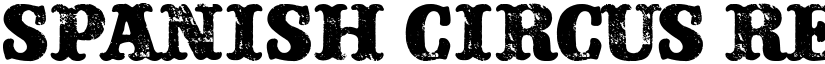 Spanish Circus Regular font