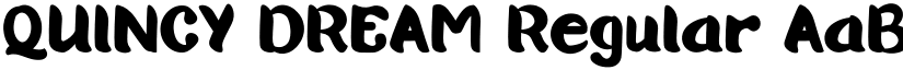 QUINCY DREAM font download