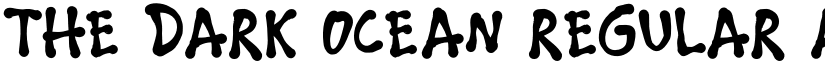 THE DARK OCEAN font download