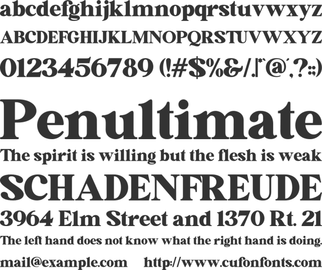 Waldorf Astoria font preview