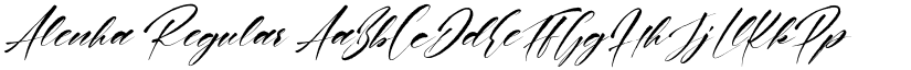 Alenha Regular font