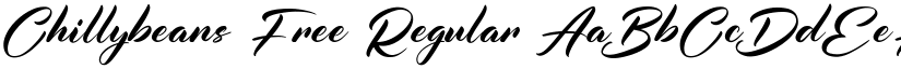 Chillybeans Free font download