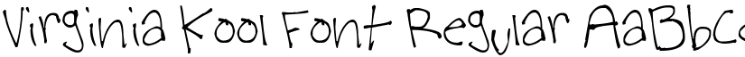 Virginia Kool Font Regular font