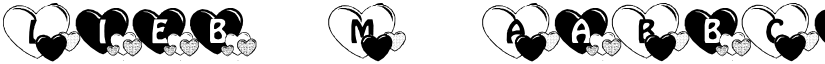 Lieb M font