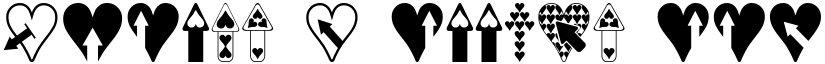 Hearts n Arrows font