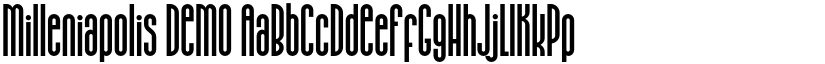 Milleniapolis DEMO font