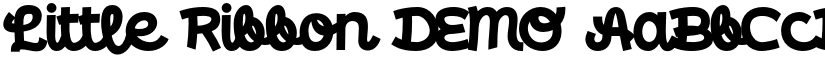 Little Ribbon DEMO font