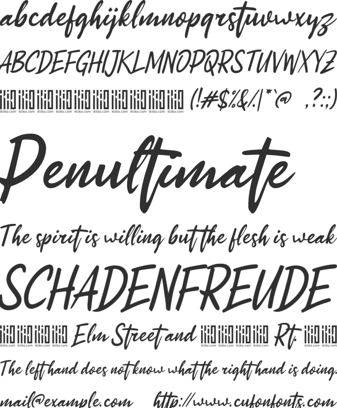 Tropicalismo font preview