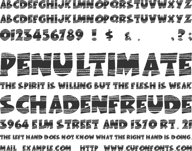 Easter Fun by Tom font preview