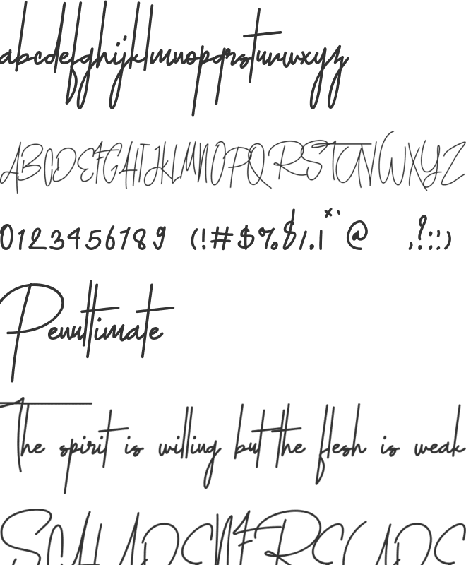 Aalbasta font preview