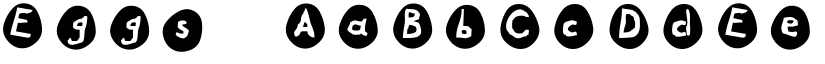 Eggs font