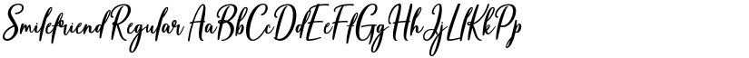 Smilefriend Regular font