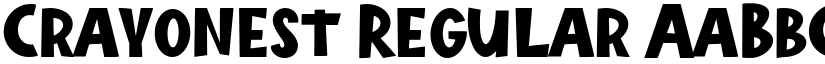 Crayonest Regular font