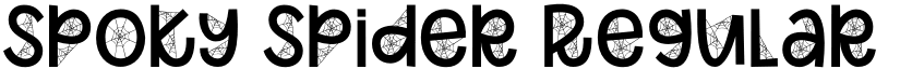 Spoky Spider font download