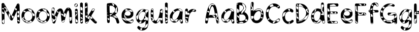 Moomilk Regular font