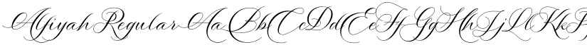 Alfiyah Regular font