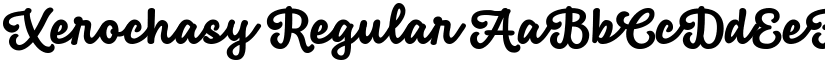Xerochasy Regular font