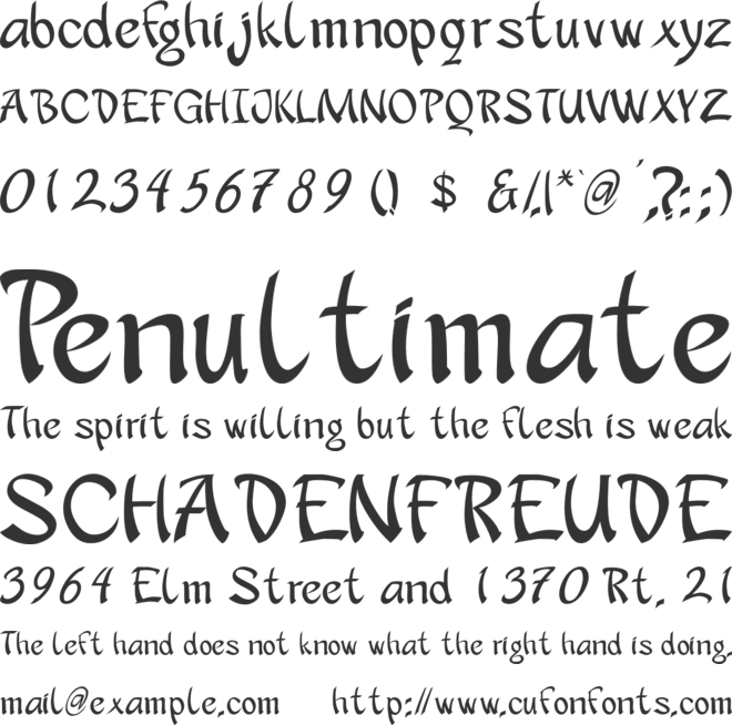 apantasia font preview