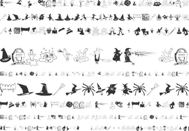 Spiders Club font preview