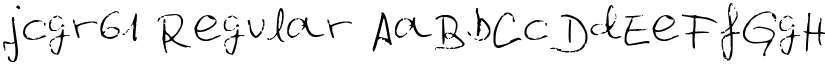 jcgr61 font download
