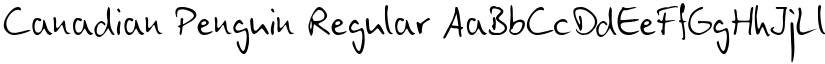 Canadian Penguin font download