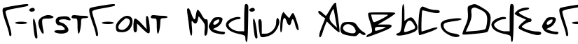 FirstFont font download