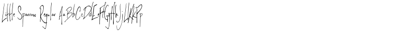 Little Sparrow font download