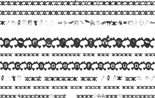 HalloWien font preview