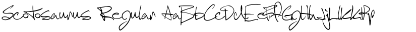 Scotosaurus font download
