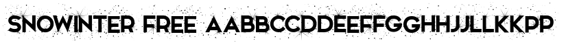 Snowinter Free font