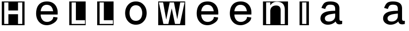 HelloweeniA font
