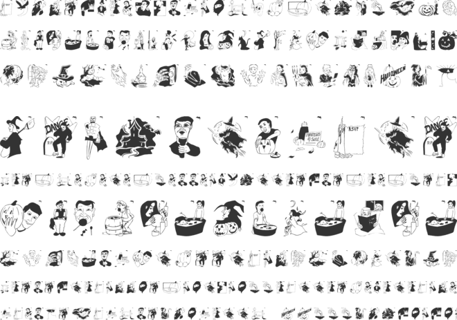 Hello Vienna 2005 font preview