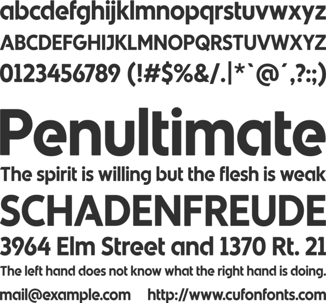 ICA Rubrik Bold font preview