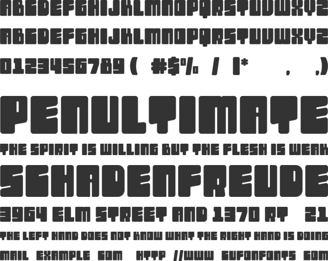 Funtasia font preview