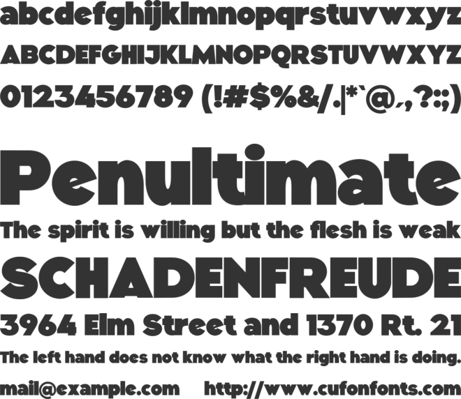 Growland Black font preview