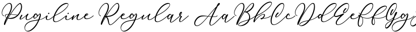 Pugiline font download