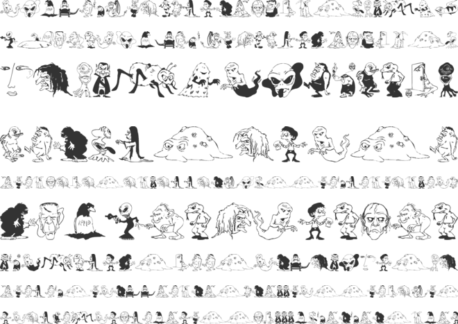 Strangers In The Night Two font preview