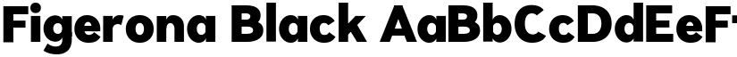 Figerona Black (Variable) font
