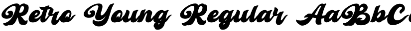 Retro Young Regular font
