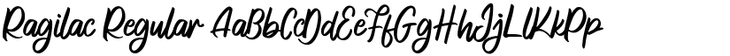 Ragilac Regular font