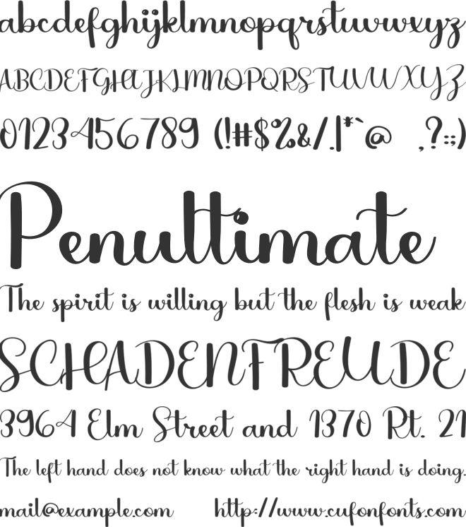 Christmas Vintage font preview