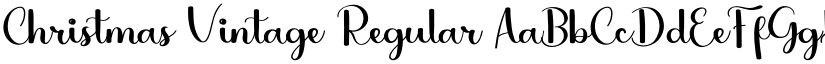 Christmas Vintage Regular font