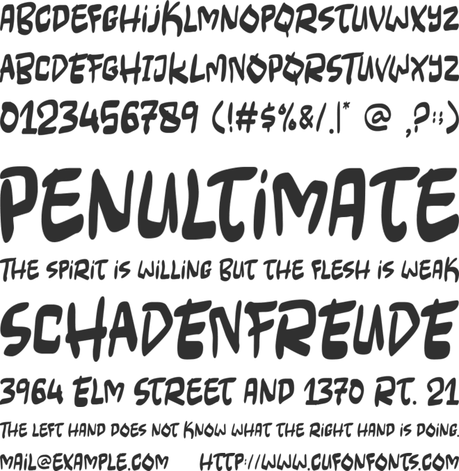 Lowkey font preview