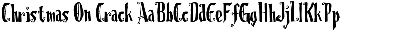 Christmas On Crack font